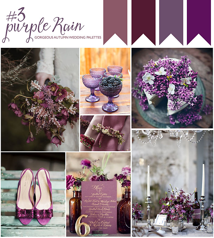 Wedding Palette - Purple Rain